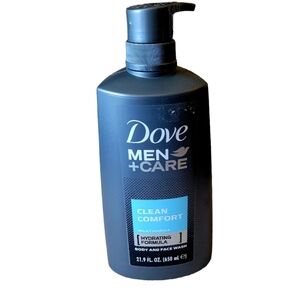 Dove Men Care Clean Comfort Mild Hydrating Formula Body and Face Wash 21.9 fl.oz